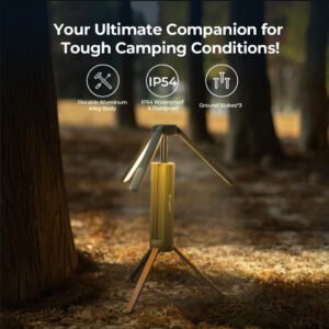 Comes With Tripod Outdoor Telescopic Folding Camping Lantern Portable