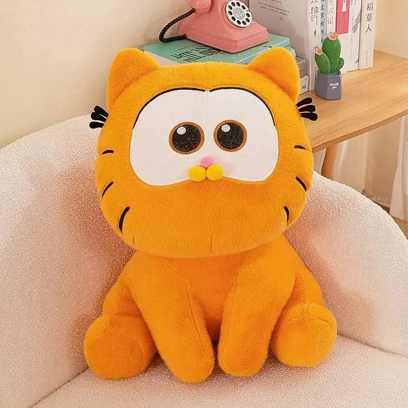 25CM Garfield Stuffed Plush Doll Kawaii Plushie Toy Cartoon Anime Cat Plush Decoration Gift - Image 3