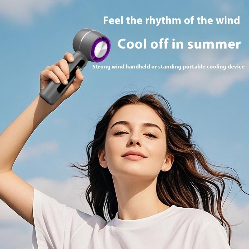 Tabor Charging Turbo High Speed Handheld Fan Portable Mini - Image 6