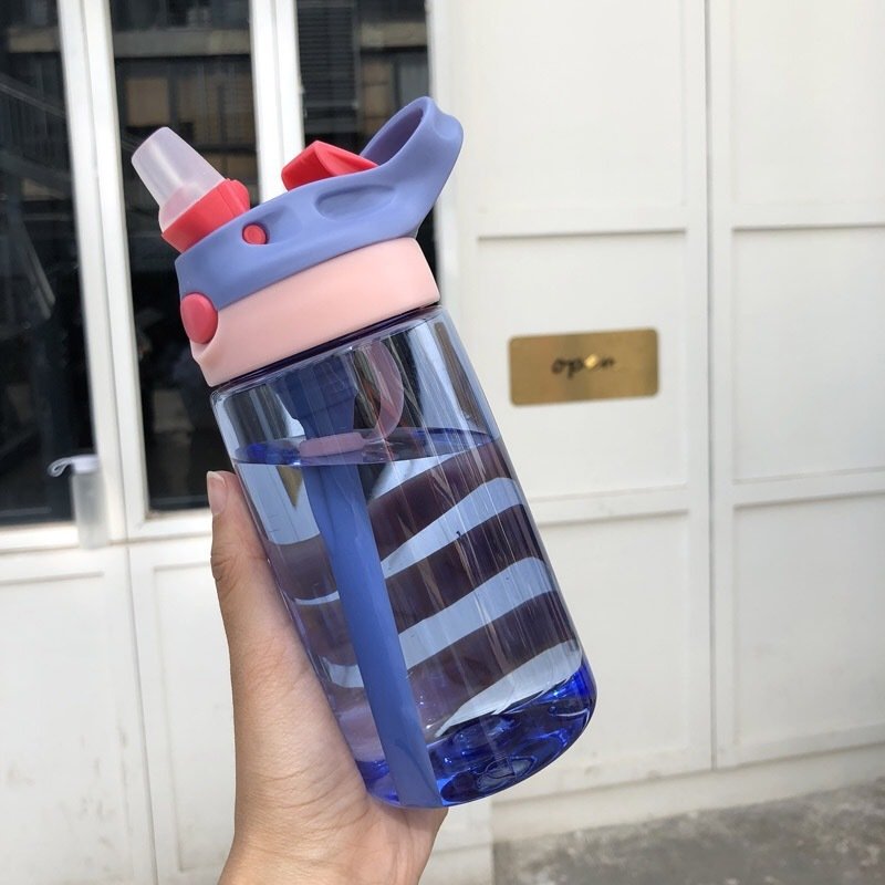 Children's water cup, baby straw cup, leak-proof cup - Image 6