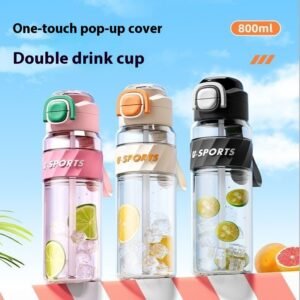 Outdoor Sports Portable Plastic Cup High Temperature Resistance